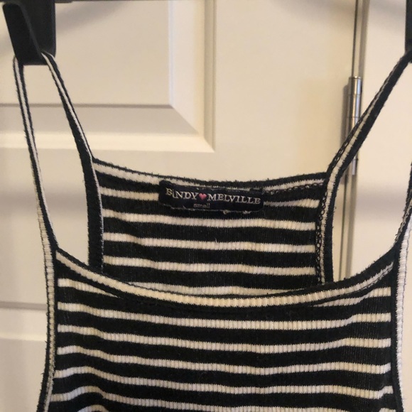Brandy Melville Striped Tank Top - Picture 2 of 3